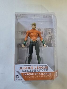 New DC Comics Justice League Throne Of Atlantis Aquaman Action Figure